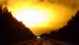 A still taken from footage of the phenomena that took place in Russia on November 14. Image of A still taken from footage of the phenomena that took place in Russia on November 14.