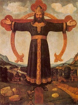 The Church really IS the Mystical Body of the Risen Christ. That Body is inseparably joined to the Head. Jesus Christ is alive, he has been raised, and he continues His redemptive mission now through the Church, of which we are members. As we choose to actually live our lives liturgically, not just go through the motions, we can move through life in the flow of the liturgical calendar. We can experience the deeper mystery and meaning of life, now made New in Jesus Christ, the One who is the Way, the Truth and the Life. (John 14:6,7) Jesus Christ is King! Jesus Christ is meant to become the Lord of our whole lives, and inform the very pattern of how we live them. Image of The Church really IS the Mystical Body of the Risen Christ. That Body is inseparably joined to the Head. Jesus Christ is alive, he has been raised, and he continues His redemptive mission now through the Church, of which we are members. As we choose to actually live our lives liturgically, not just go through the motions, we can move through life in the flow of the liturgical calendar. We can experience the deeper mystery and meaning of life, now made New in Jesus Christ, the One who is the Way, the Truth and the Life. (John 14:6,7) Jesus Christ is King! Jesus Christ is meant to become the Lord of our whole lives, and inform the very pattern of how we live them.