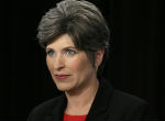 Republican Joni Ernst defeated her Democratic challenger Bruce Braley for control of the Senate seat in Iowa. Image of Republican Joni Ernst defeated her Democratic challenger Bruce Braley for control of the Senate seat in Iowa.