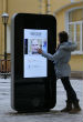 This six foot high monument to Steve Jobs was taken down by Russian authorities because Apple's new CEO, Tim Cook, publicly came out as gay. Image of This six foot high monument to Steve Jobs was taken down by Russian authorities because Apple's new CEO, Tim Cook, publicly came out as gay.