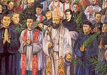 Fr. Alan on the story of the St. Andre Dung Lac and his 116 companions during the persecution of the Christians in Vietnam in the early 1800's. Image of Fr. Alan on the story of the St. Andre Dung Lac and his 116 companions during the persecution of the Christians in Vietnam in the early 1800's.