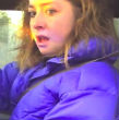 17-year-old Audra (pictured above), is rendered speechless at a routine traffic stop. Image of 17-year-old Audra (pictured above), is rendered speechless at a routine traffic stop.
