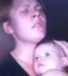 Mother sings to her daughter in the middle of the night and becomes social media sensation. Image of Mother sings to her daughter in the middle of the night and becomes social media sensation.