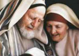 Fr Joachim on the Benedicat, the Gospel canticle sung by Zachariah after the birth of his son John the Baptist, the forerunner of Christ, when his tongue was loosed after so many months of being mute. Image of Fr Joachim on the Benedicat, the Gospel canticle sung by Zachariah after the birth of his son John the Baptist, the forerunner of Christ, when his tongue was loosed after so many months of being mute.