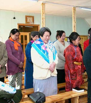 The Catholic Church in Mongolia is small, but growing, dominated by foreign-born missionaries. The Catholic Church in Mongolia is small, but growing, dominated by foreign-born missionaries.