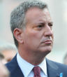New York's Mayor Bill de Blasio has stirred up a national and major controversy for his criticisms of the NYPD. Image of New York's Mayor Bill de Blasio has stirred up a national and major controversy for his criticisms of the NYPD.