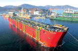At over 1,600 feet long, Prelude is the largest ocean going vessel ever made, and will pave the way to new methods of natural gas and oil production. Image of At over 1,600 feet long, Prelude is the largest ocean going vessel ever made, and will pave the way to new methods of natural gas and oil production.