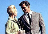 Rod Taylor is probably best known as a masculine, if mother-dominated man pursued by playgirl Tippi Hedren prior to an avian apocalypse in director Alfred Hitchcock's Image of Rod Taylor is probably best known as a masculine, if mother-dominated man pursued by playgirl Tippi Hedren prior to an avian apocalypse in director Alfred Hitchcock's