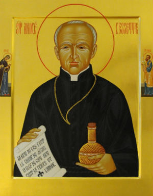 On the memorial of St. Andre Bessette Fr. Alan preaches on the life of this humble religious brother who overcame a very difficult start with very bad health and the early death of his parents. On the memorial of St. Andre Bessette Fr. Alan preaches on the life of this humble religious brother who overcame a very difficult start with very bad health and the early death of his parents.