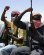 Boko Haram controls much of Nigerian land through fear and attacks. Image of Boko Haram controls much of Nigerian land through fear and attacks.