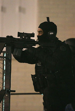 French anti-terrorism officers have converged around a forest about 45 miles north of Paris, where they believe that the two suspected gunmen are hiding out. French anti-terrorism officers have converged around a forest about 45 miles north of Paris, where they believe that the two suspected gunmen are hiding out.