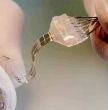 Composed of silicone and platinum with stretchable gold interconnects that transmit and transfer electrical signals. Image of Composed of silicone and platinum with stretchable gold interconnects that transmit and transfer electrical signals.