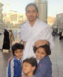 Raif Badawi stands with his children. His wife and kids fled to Canada after his arrest. Image of Raif Badawi stands with his children. His wife and kids fled to Canada after his arrest.