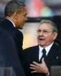 President Barack Obama and President Raul Castro have been working together to normalize relations between the United States and Cuba. Image of President Barack Obama and President Raul Castro have been working together to normalize relations between the United States and Cuba.
