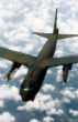 A B-52, one of the largest and most effective bombers in the world. Image of A B-52, one of the largest and most effective bombers in the world.