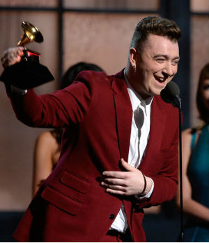 British newcomer Sam Smith, all of 22 years of age, knocked it out of the ballpark at this year's Grammy awards. Wining both Song and Record of the Year for his 'Stay With Me (Darkchild Version),' Smith also won Best New Artist of the Year. British newcomer Sam Smith, all of 22 years of age, knocked it out of the ballpark at this year's Grammy awards. Wining both Song and Record of the Year for his 'Stay With Me (Darkchild Version),' Smith also won Best New Artist of the Year.