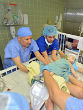 After nine hours in surgery, two Yemeni boys, who were born as conjoined twins, will be able to live normal lives. Image of After nine hours in surgery, two Yemeni boys, who were born as conjoined twins, will be able to live normal lives.