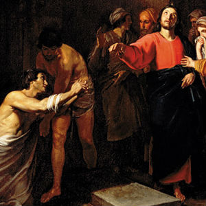 Fr. Elias on the miracle of raising Lazarus from the dead, reflecting on how this is a sign that Jesus is God and has power even over death, and also sin which is the cause of death and foreshadows His own death and resurrection for the forgiveness of all of our sins provided we have faith. Fr. Elias on the miracle of raising Lazarus from the dead, reflecting on how this is a sign that Jesus is God and has power even over death, and also sin which is the cause of death and foreshadows His own death and resurrection for the forgiveness of all of our sins provided we have faith.