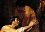 Fr. Elias on the miracle of raising Lazarus from the dead, reflecting on how this is a sign that Jesus is God and has power even over death, and also sin which is the cause of death and foreshadows His own death and resurrection for the forgiveness of all of our sins provided we have faith. Image of Fr. Elias on the miracle of raising Lazarus from the dead, reflecting on how this is a sign that Jesus is God and has power even over death, and also sin which is the cause of death and foreshadows His own death and resurrection for the forgiveness of all of our sins provided we have faith.
