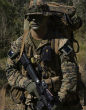U.S. Marines during operation Talisman Sabre in 2007. Image of U.S. Marines during operation Talisman Sabre in 2007.