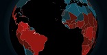 The Murder Map shows the most dangerous places. Image of The Murder Map shows the most dangerous places.