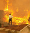 California's wildfires this month force thousands of people to leave their homes. Image of California's wildfires this month force thousands of people to leave their homes.