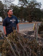 Justin Galvan lost his home to a wildfire (Talia Herman). Image of Justin Galvan lost his home to a wildfire (Talia Herman).