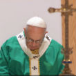 Pope Francis delivered mass at New York's Madison Square Garden. Image of Pope Francis delivered mass at New York's Madison Square Garden.