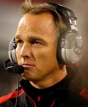 Christian football coach Mark Richt. Christian football coach Mark Richt.