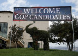The 2015 GOP primary debate took place at Semi Valley's Ronald Reagan Presidential Library. Image of The 2015 GOP primary debate took place at Semi Valley's Ronald Reagan Presidential Library.