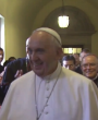Image of Pope Francis Arrives at St. Martin's Cathedral.