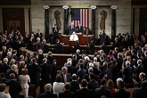 Pope Francis addressing a joint session of the U.S. Congress Image of Pope Francis addressing a joint session of the U.S. Congress