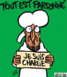 'Charlie Hebdo' comic cover. Image of 'Charlie Hebdo' comic cover.