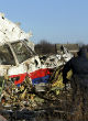 Debris from MH17's unforgettable crash last year. Image of Debris from MH17's unforgettable crash last year.