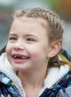 Seven-year-old Lily-Grace Hooper was told she could not use her walking cane at school, despite being blind (David Hedges). Image of Seven-year-old Lily-Grace Hooper was told she could not use her walking cane at school, despite being blind (David Hedges).
