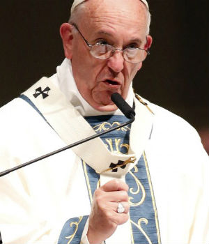 'Homilies should be the transmission of God's grace. Simple, so that everyone can understand them and everyone will want to become a better person,' Pope Francis told the new bishop. 'Homilies should be the transmission of God's grace. Simple, so that everyone can understand them and everyone will want to become a better person,' Pope Francis told the new bishop.