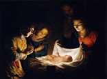 That beautiful Child was born in a manger so that the world can be born again in Him. He became like us, so that we can become like Him. As sons and daughters in the Son, we can live for eternity in an intimate communion of love in, through and with Him. That reality begins today for all who say Yes to the gift being offered. Merry Christmas Image of That beautiful Child was born in a manger so that the world can be born again in Him. He became like us, so that we can become like Him. As sons and daughters in the Son, we can live for eternity in an intimate communion of love in, through and with Him. That reality begins today for all who say Yes to the gift being offered. Merry Christmas
