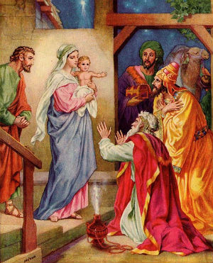 The Epiphany refers to the night of Jesus' birth, when the three wise kings pay him a visit (SpiritualDirection). The Epiphany refers to the night of Jesus' birth, when the three wise kings pay him a visit (SpiritualDirection).