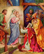 The Epiphany refers to the night of Jesus' birth, when the three wise kings pay him a visit (SpiritualDirection). Image of The Epiphany refers to the night of Jesus' birth, when the three wise kings pay him a visit (SpiritualDirection).