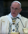 Pope Francis during the Holy Mass on the Solemnity of the Epiphany of the Lord. Image of Pope Francis during the Holy Mass on the Solemnity of the Epiphany of the Lord.