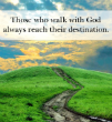 Do you walk with God? Image of Do you walk with God?