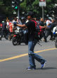 ISIS fanatics pulled weapons and attacked the citizens of Indonesia's capital (Xinhua/Barcroft Media). Image of ISIS fanatics pulled weapons and attacked the citizens of Indonesia's capital (Xinhua/Barcroft Media).