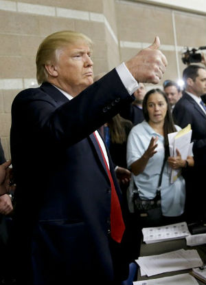 Donald Trump won Nevada in a whopping 45.9 percent vote (AP). Donald Trump won Nevada in a whopping 45.9 percent vote (AP).