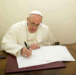 Pope Francis took the time to respond (not pictured) to 16-year-old Carlos' letter. Image of Pope Francis took the time to respond (not pictured) to 16-year-old Carlos' letter.