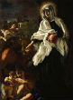 St. Francesca Romana was much beloved and known for her charitible acts (St.blogs). Image of St. Francesca Romana was much beloved and known for her charitible acts (St.blogs).