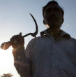 Indian farmers who fall into too much debt often commit suicide (Vijay Bedi). Image of Indian farmers who fall into too much debt often commit suicide (Vijay Bedi).