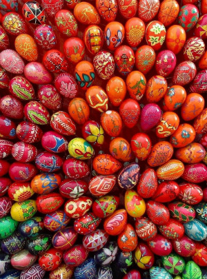 Pysanky eggs, are an exquisite Ukrainian and Polish tradition of decorating for Easter. Pysanky eggs, are an exquisite Ukrainian and Polish tradition of decorating for Easter.