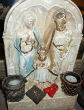 Everything from cheap candles to ancient Russian icons were taken (Avintagegreenlife). Image of Everything from cheap candles to ancient Russian icons were taken (Avintagegreenlife).
