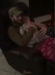 Riley and 'Dada' snuggle together (Casey Johnson Kinser/Facebook). Image of Riley and 'Dada' snuggle together (Casey Johnson Kinser/Facebook).