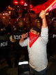 Trump protestors broke out in a violent riot during his Orange County rally (Reuters). Image of Trump protestors broke out in a violent riot during his Orange County rally (Reuters).